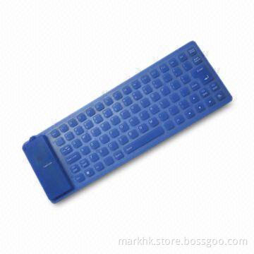 Flexible Keyboard, Supports Microsoft's Windows 9X, Me, XP, 2000, 7 and Vista